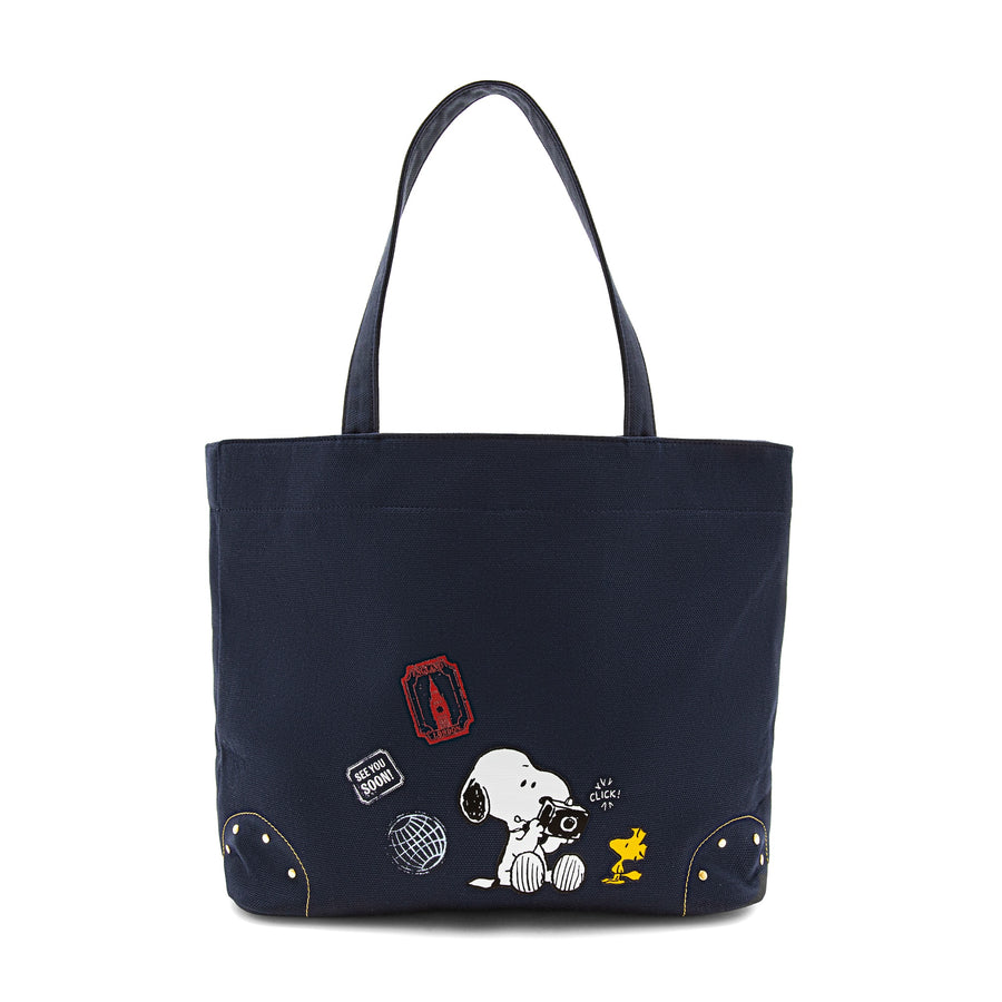 Peanuts · Canvas Tote Bag | Navy – first image