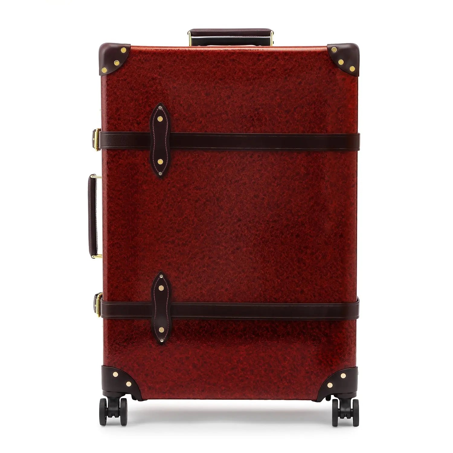New - Orient · Large Check-In - 4 Wheels | Urushi/Burgundy/Gold - GLOBE-TROTTER