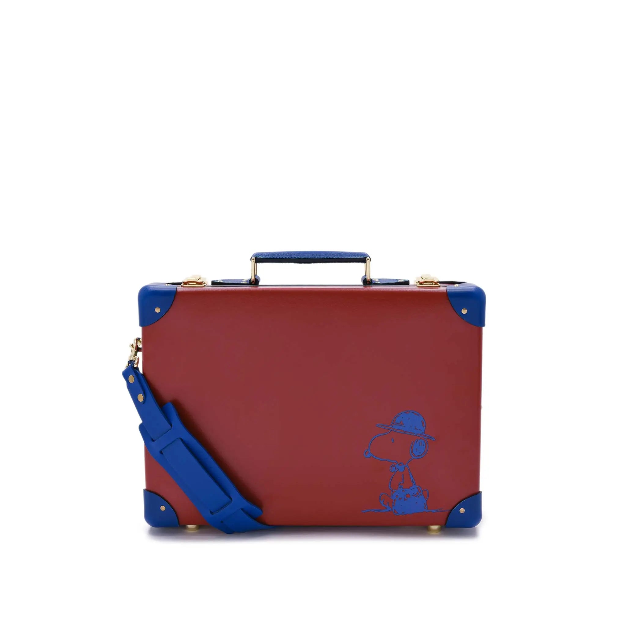 Peanuts · Small Attaché | Red/Cobalt/Gold