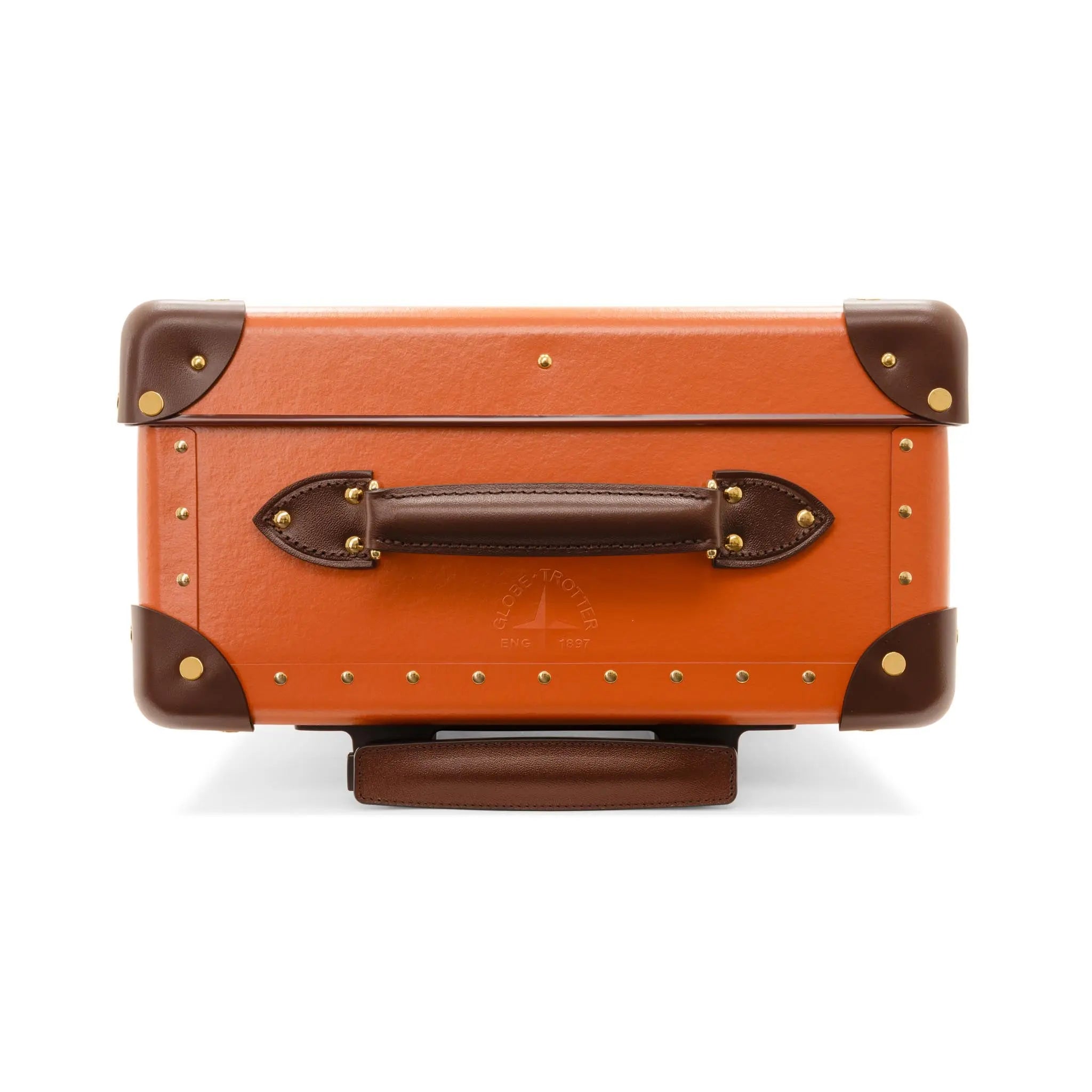 Centenary · Small Carry-On - 2 Wheels | Marmalade/Brown/Gold - GLOBE-TROTTER