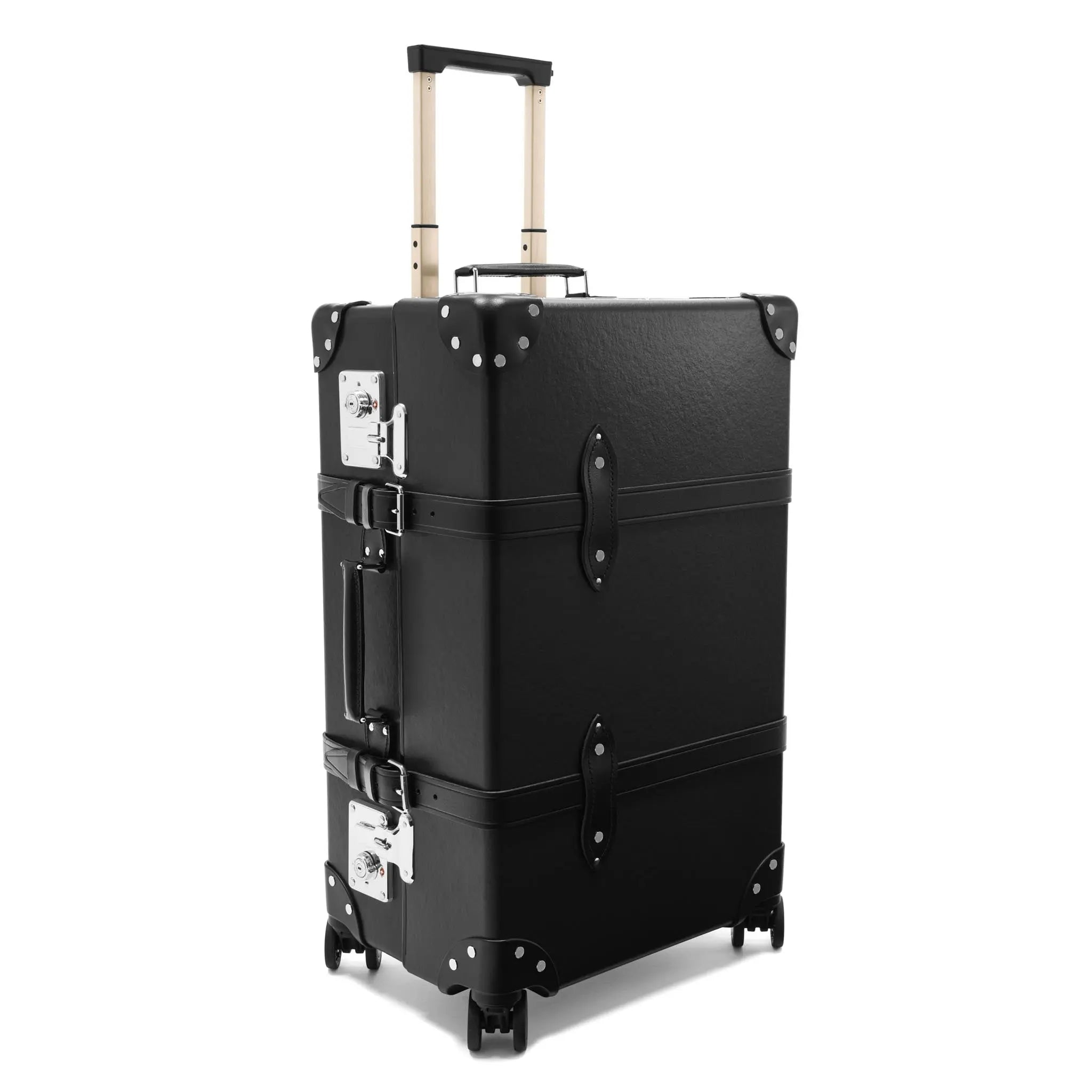 Centenary · Medium Check-In - 4 Wheels | Black/Black - GLOBE-TROTTER