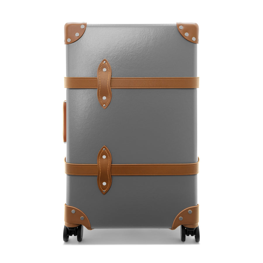 Centenary · Medium Check-In - 4 Wheels | Grey/Caramel/Chrome – first image