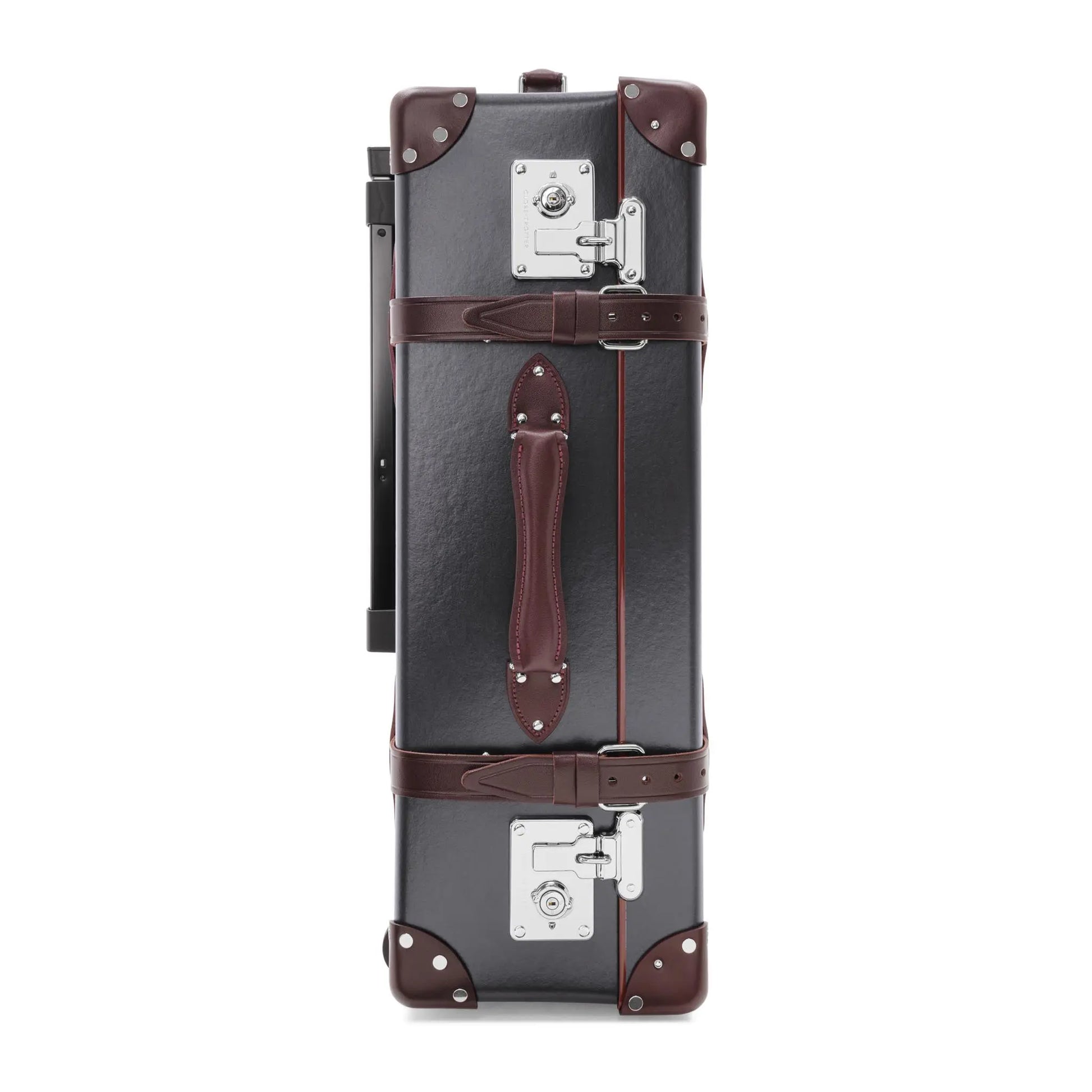 Centenary · Medium Check-In - 2 Wheels | Brown/Burgundy - GLOBE-TROTTER