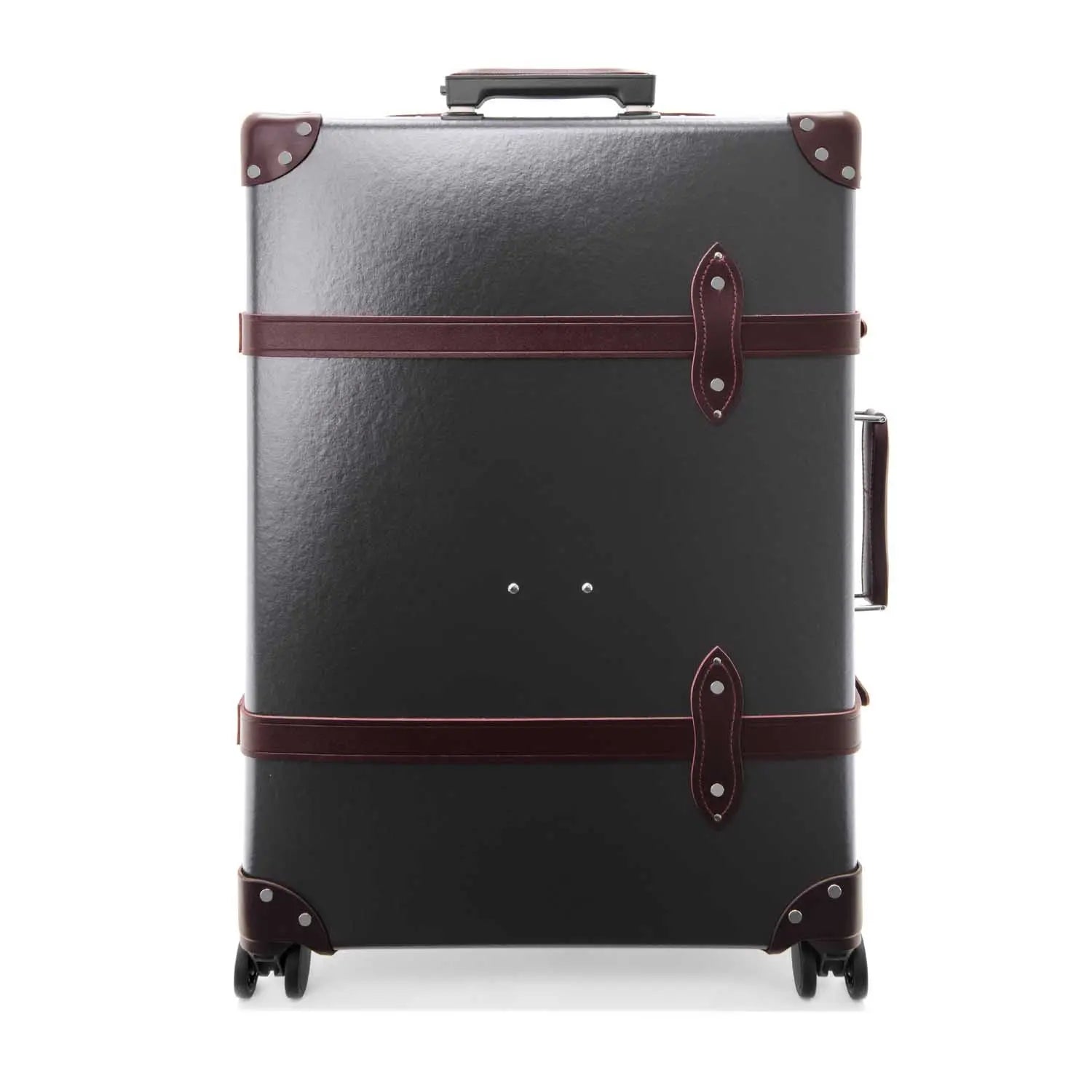 Centenary · Large Check-In - 4 Wheels | Brown/Burgundy - GLOBE-TROTTER