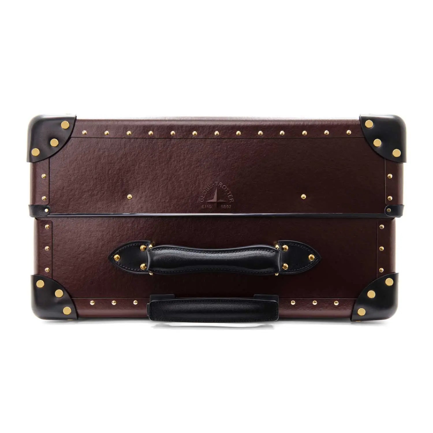 Centenary · Large Check-In - 4 Wheels | Oxblood/Black - GLOBE-TROTTER