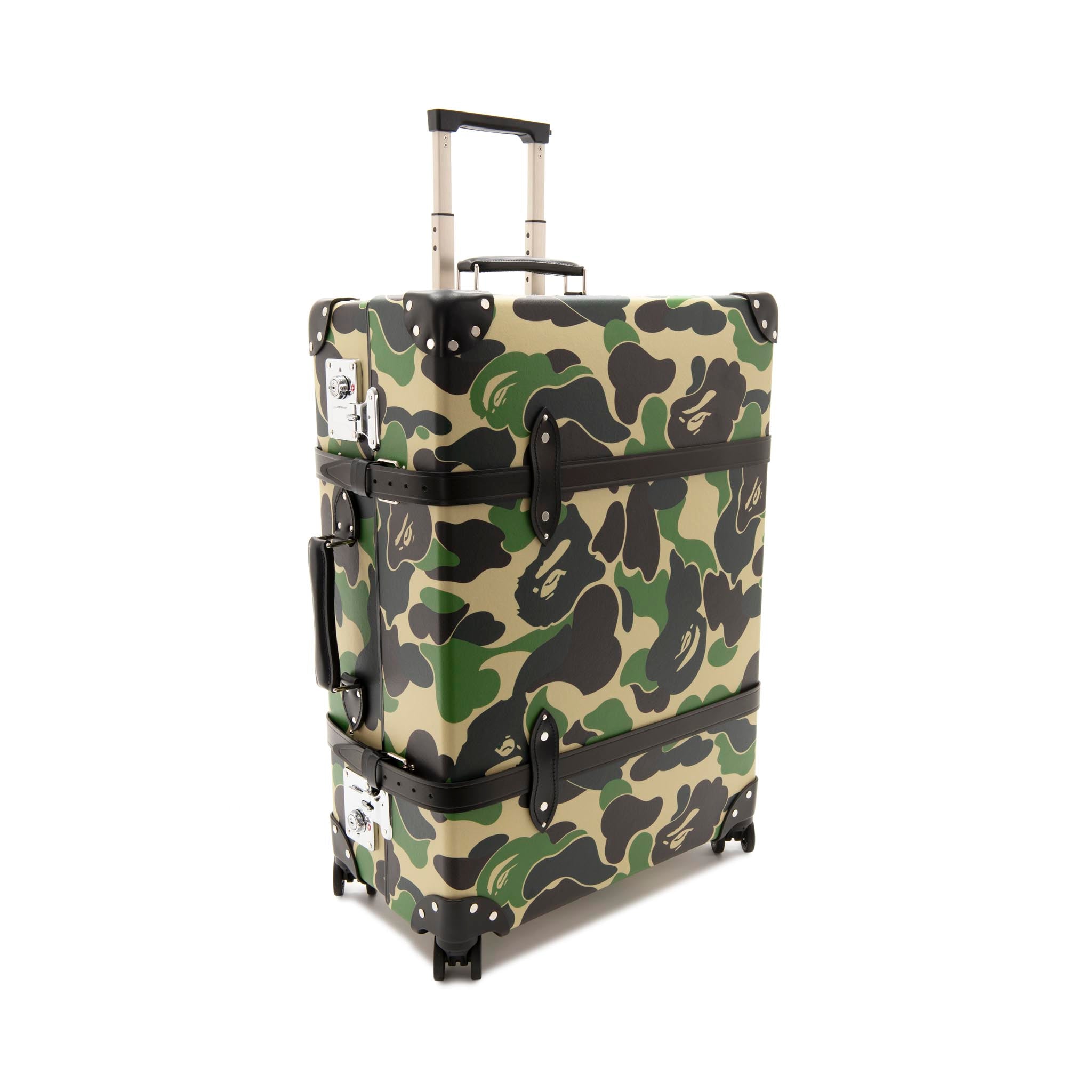 A BATHING APE® · Large Check-In - 4 Wheels | Green/Green/Chrome