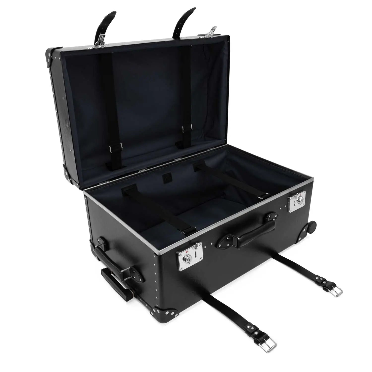 Centenary · XL Trunk - 4 Wheels | Black/Black/Chrome