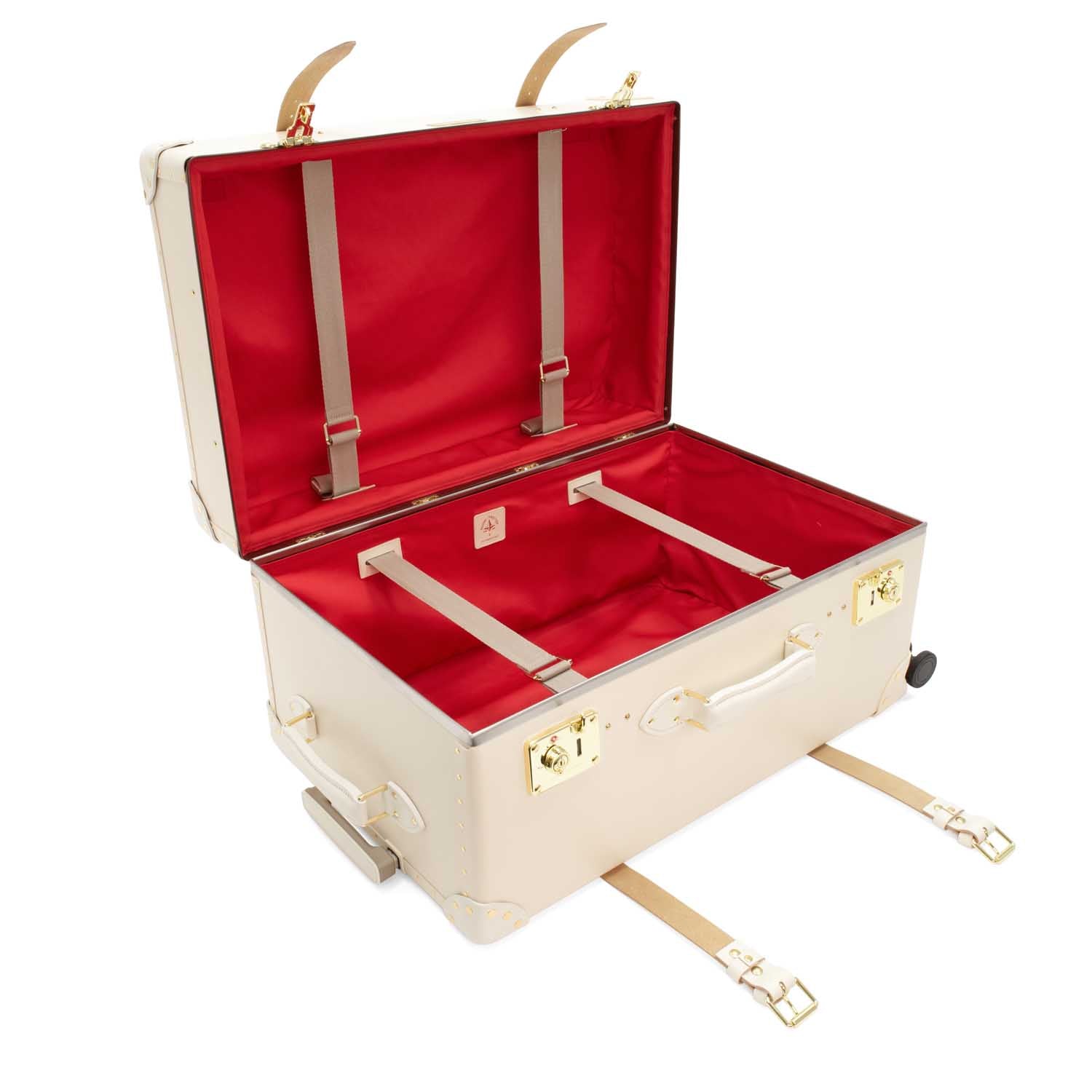 The Vampire's Wife · XL Trunk - 4 Wheels | Ivory/Ivory/Gold