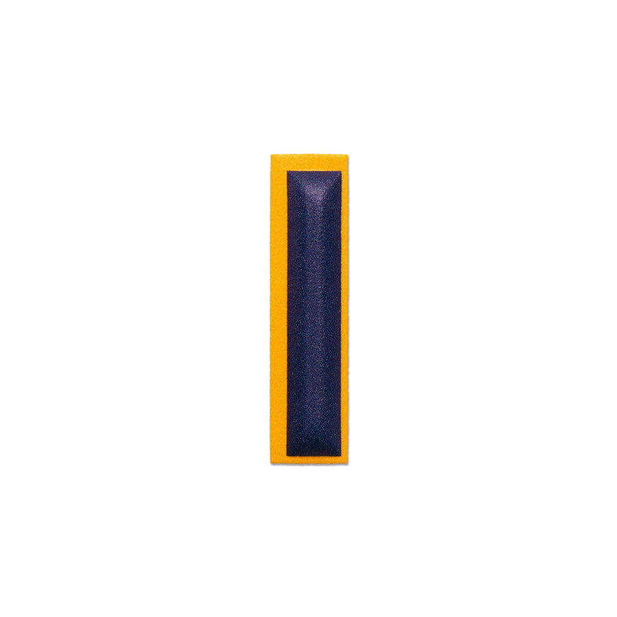 Alphabet · Leather Sticker | Yellow/Dark Blue | I – first image