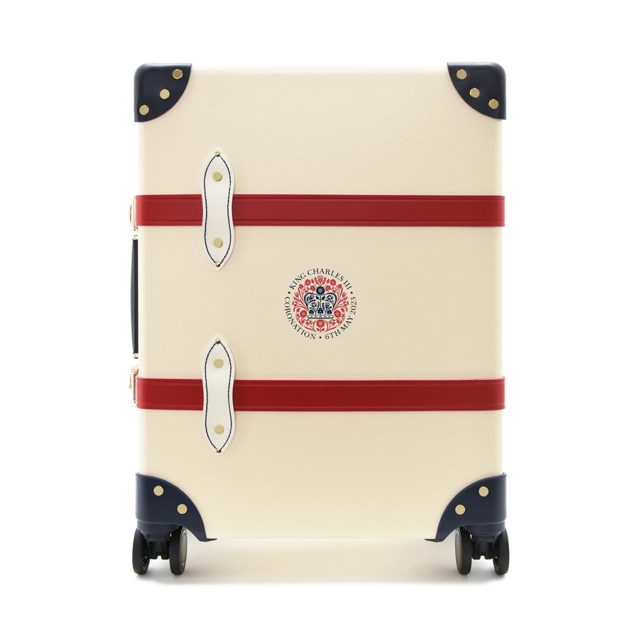 Coronation Special · Carry-On - 4 Wheels | Ivory/Navy/Gold – first image