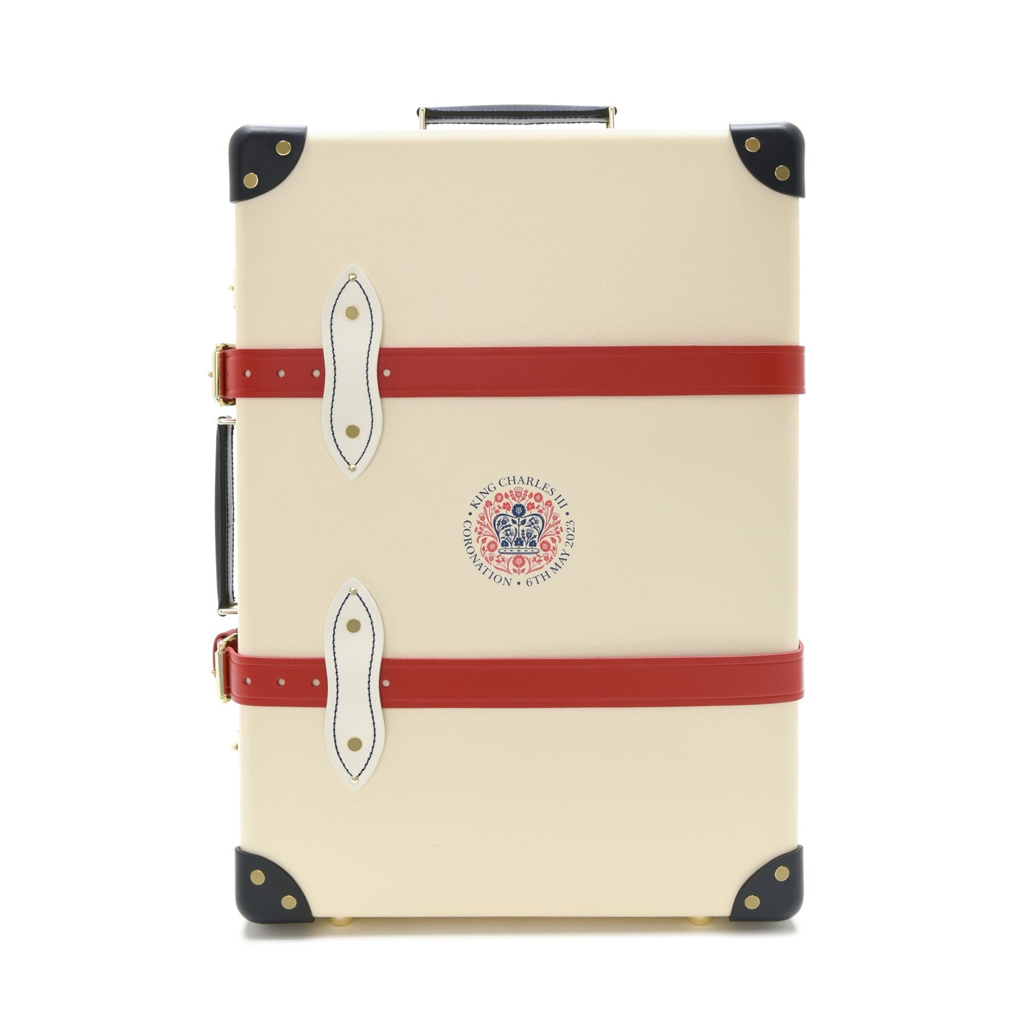 Coronation Special · Carry-On - 2 Wheels | Ivory/Navy/Brass