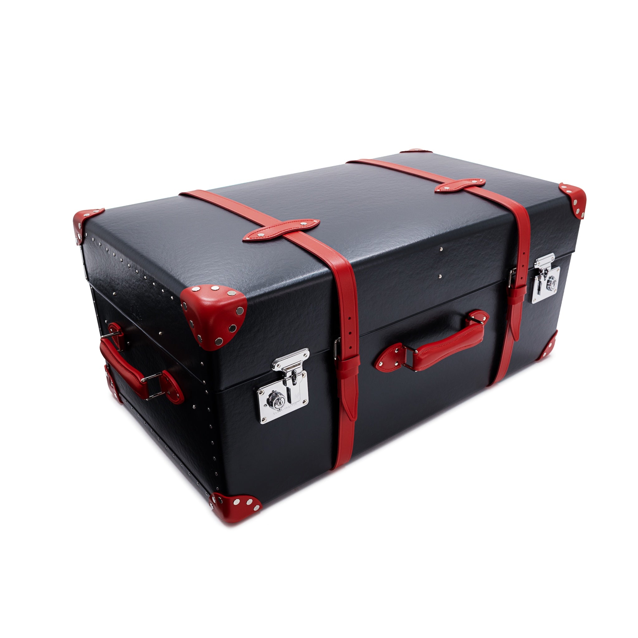 Centenary · Steamer Home Trunk | Navy/Red/Chrome