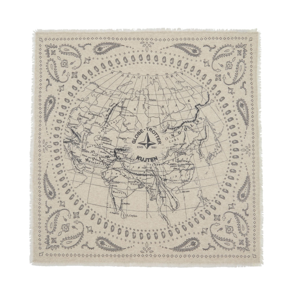 Kujten · Scarf | Ivory | Large