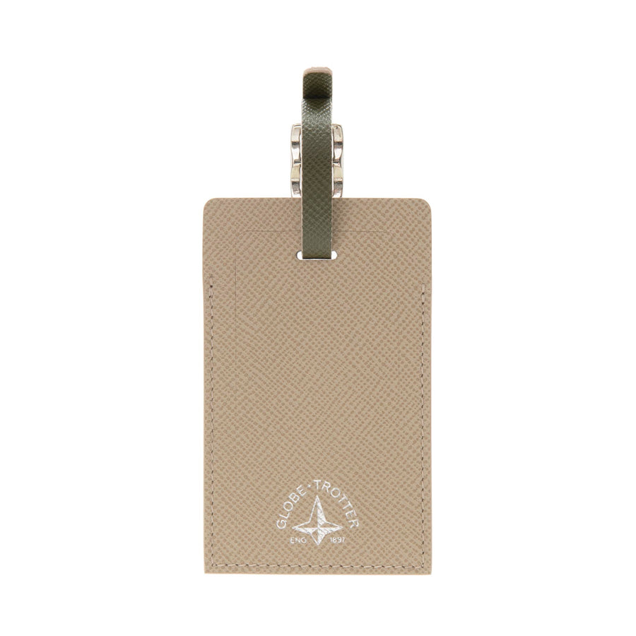 Jet · Luggage Tag | London Stone/Ivory/Chrome – first image