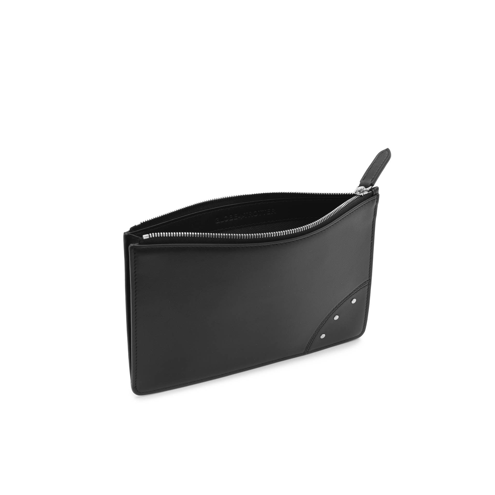 Metropolis · A5 Pouch | Black/Chrome