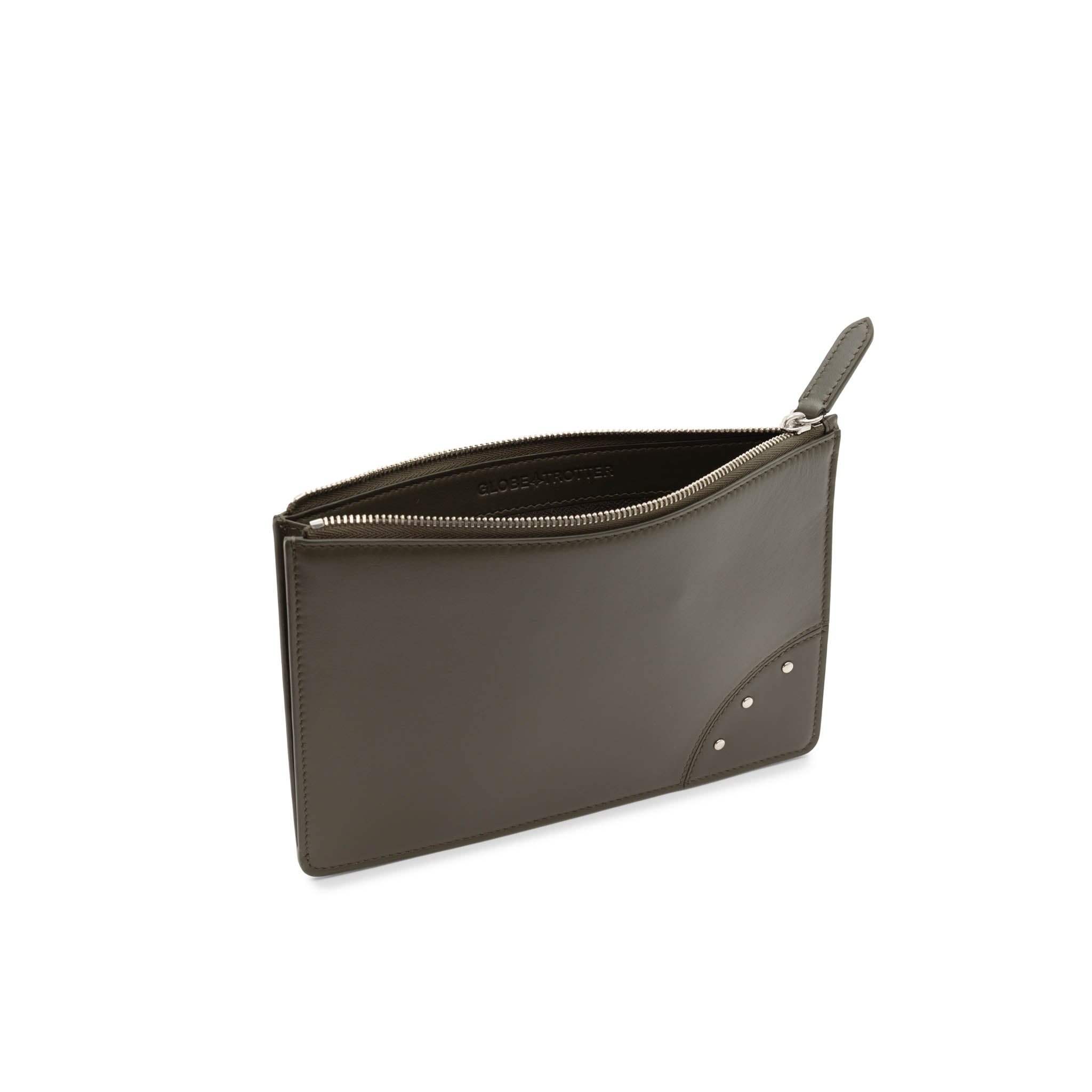 Metropolis · A5 Pouch | Olive/Chrome