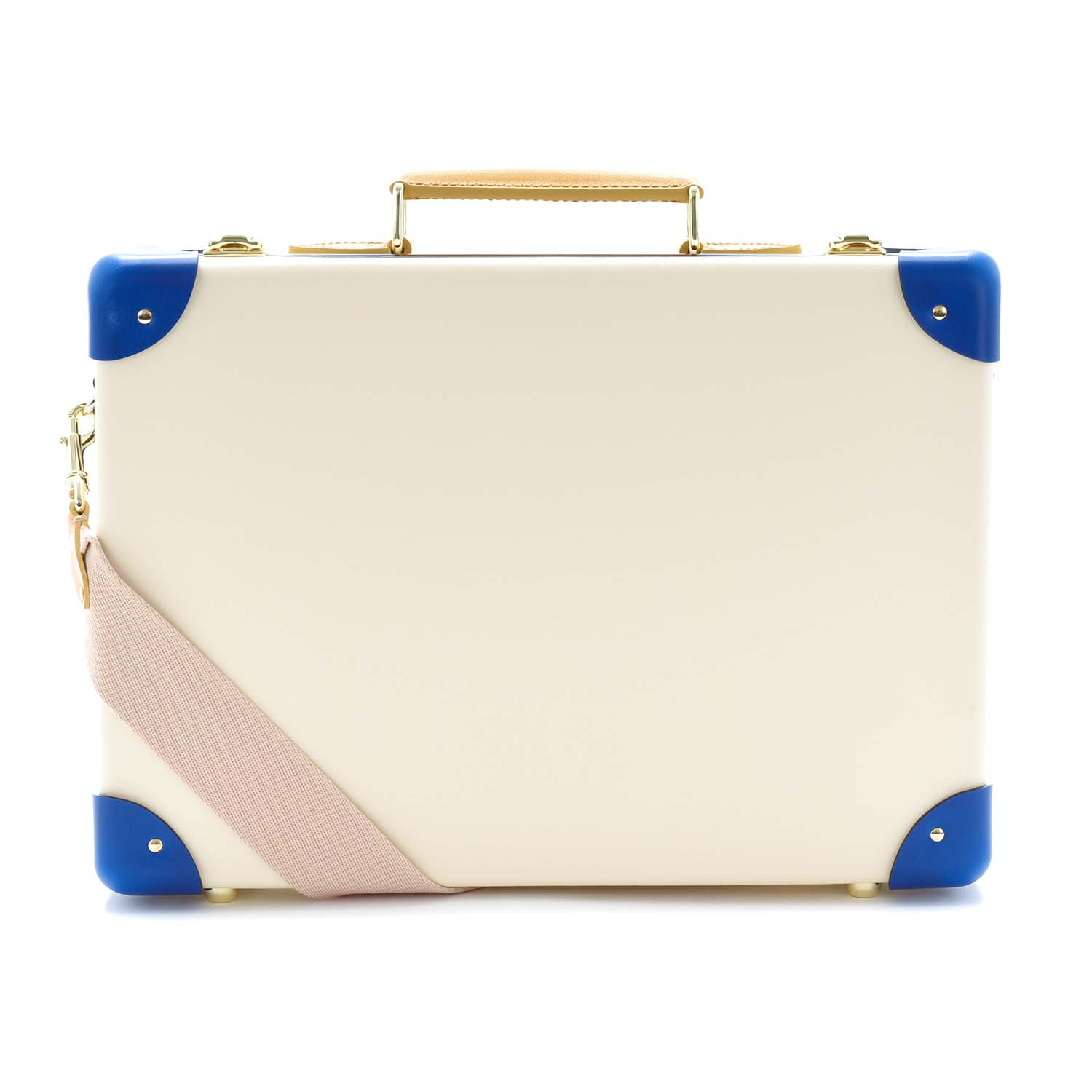 Palm Springs · Small Attaché | Ivory/Cobalt