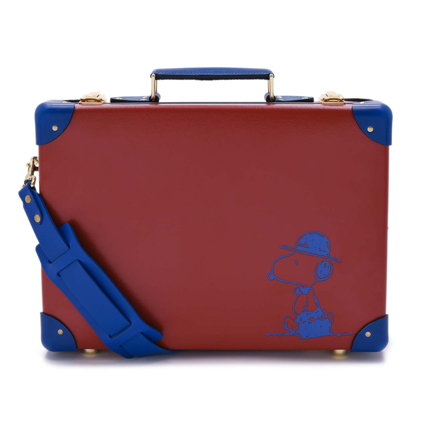 PEANUTS · Small Attaché | Red/Blue