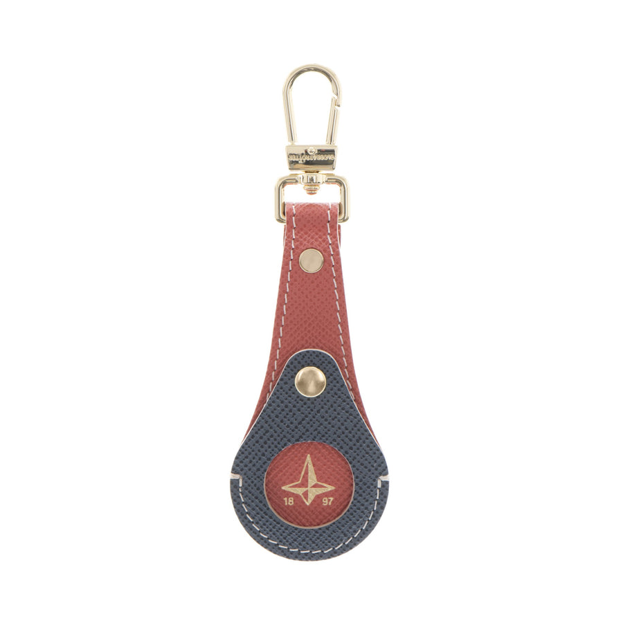 Jet · Air Tag | Navy/Coral/Gold – first image