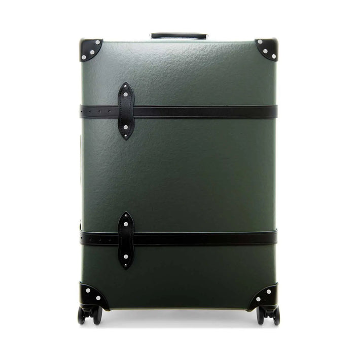 New - NO TIME TO DIE Luggage Collection · Large Check-In - 4 Wheels | Ocean Green - GLOBE-TROTTER