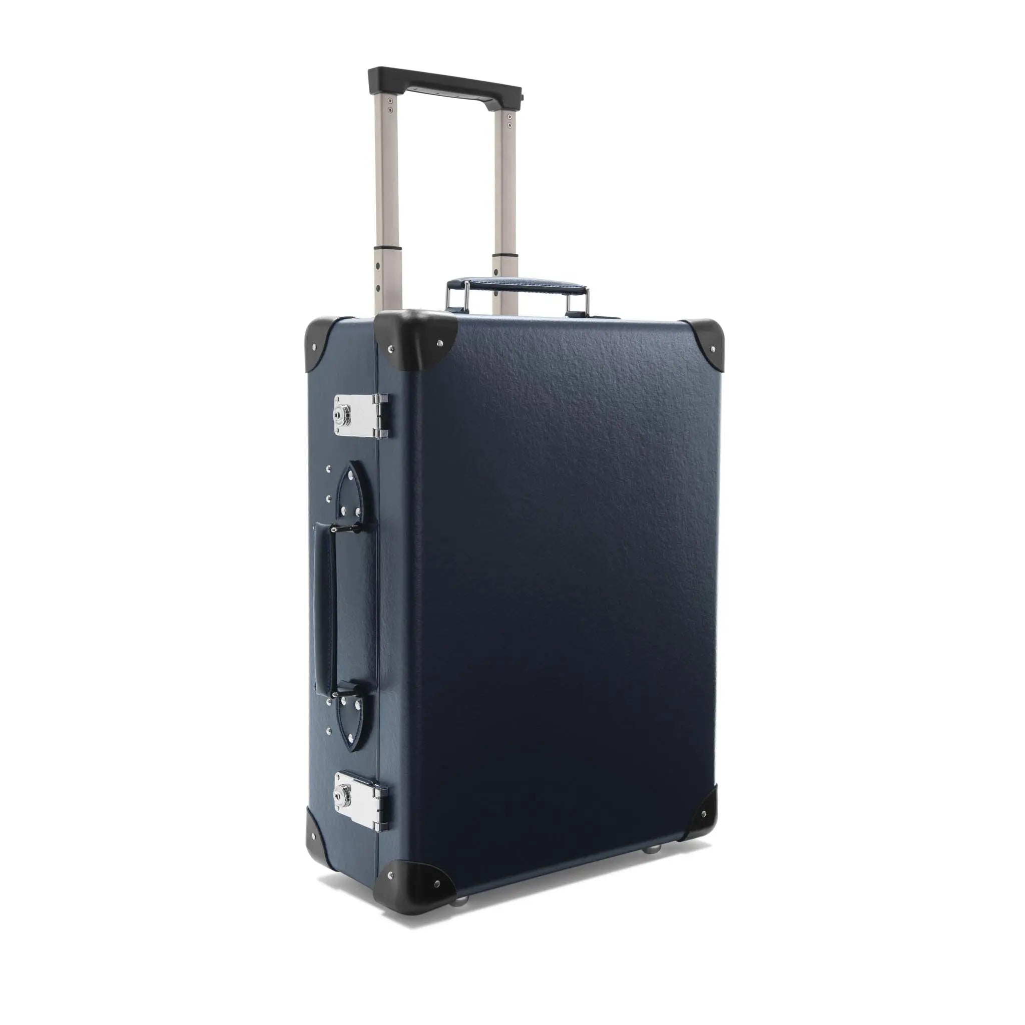 Original · Small Carry-On - 2 Wheels | Navy/Black/Chrome - GLOBE-TROTTER