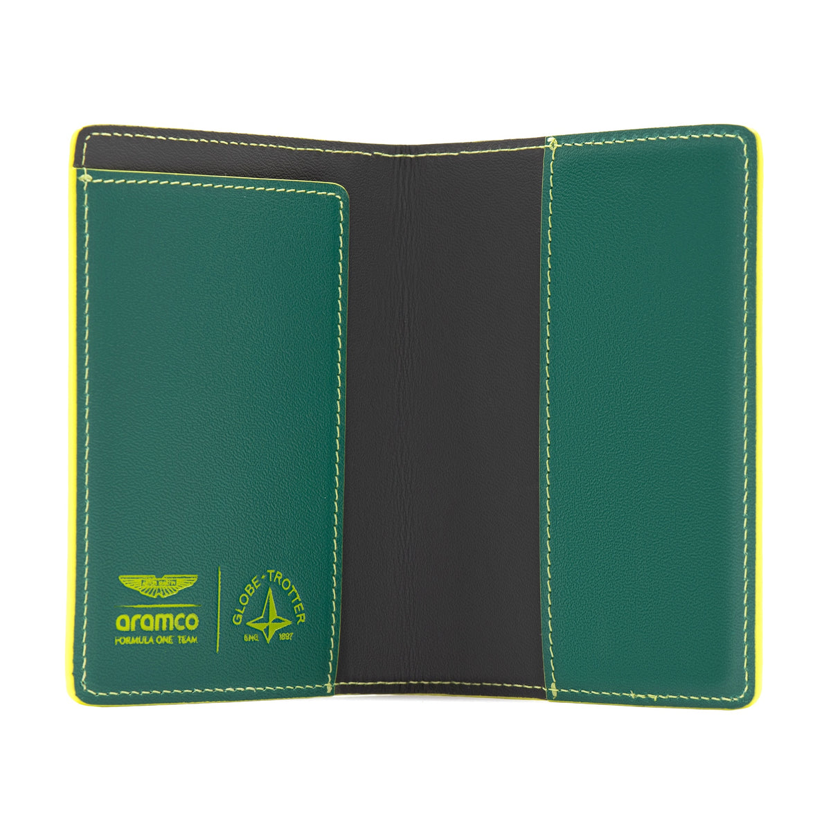 Aston Martin F1 · Passport Sleeve | Black/Green