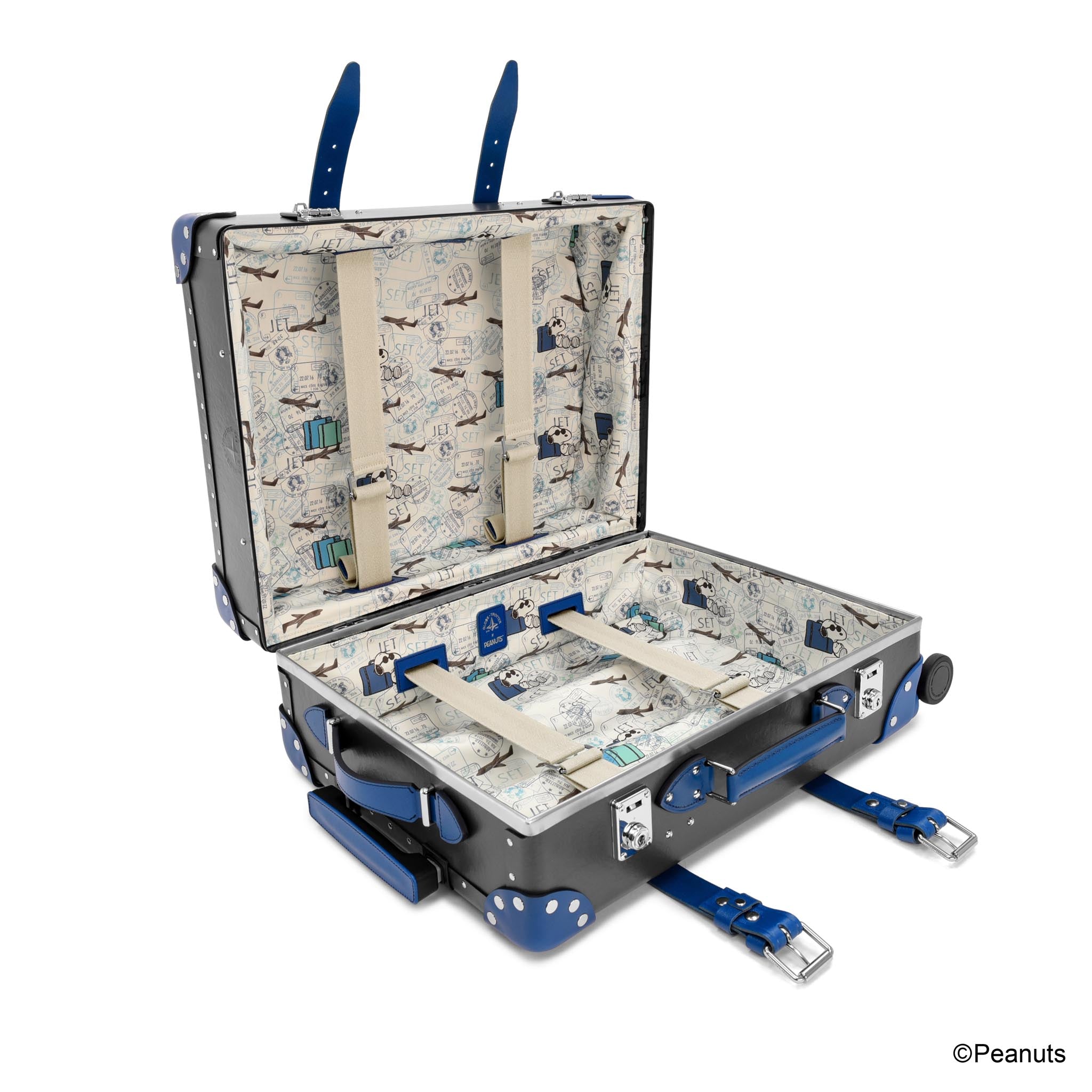 Peanuts · Carry-On - 4 Wheels | Charcoal/Cobalt/Chrome