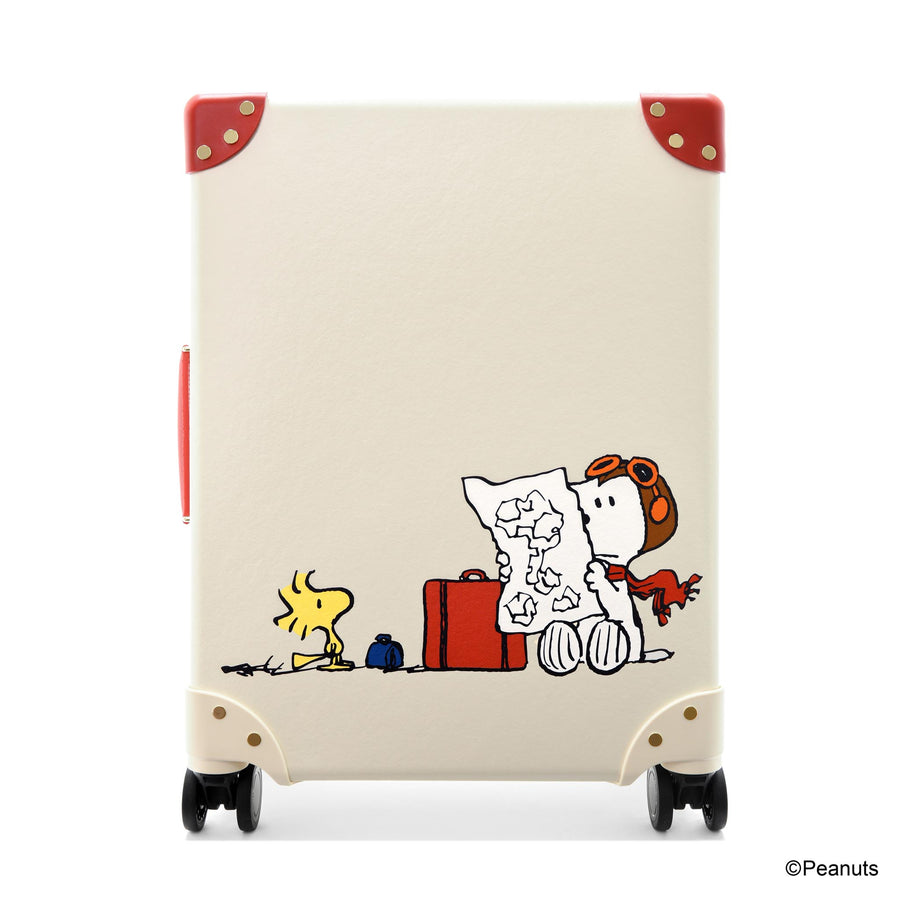 Peanuts · Carry-On - 4 Wheels | Ivory/Red/Gold – first image