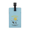 Peanuts 75th Anniversary · Luggage Tag | Pastel Blue/Navy/Chrome