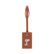 Peanuts · Small Luggage Tag | Holiday Orange