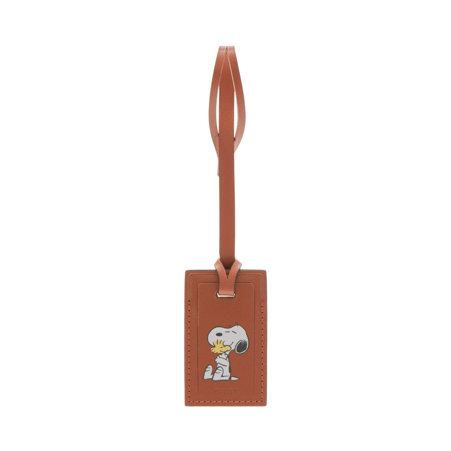 Peanuts · Small Luggage Tag | Holiday Orange – first image