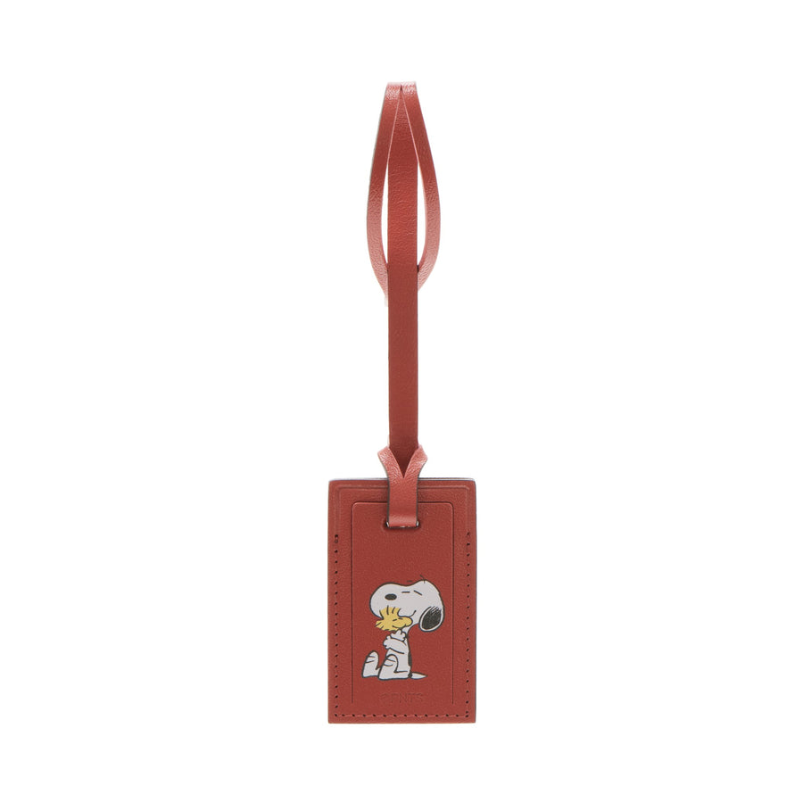 Peanuts · Small Luggage Tag | Red – first image