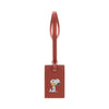 Peanuts · Small Luggage Tag | Red