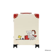 Peanuts · Mini Carry-On - 4 Wheels | Ivory/Red/Gold