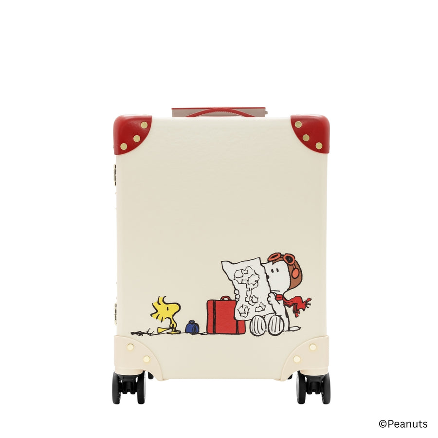 Peanuts · Mini Carry-On - 4 Wheels | Ivory/Red/Gold – first image
