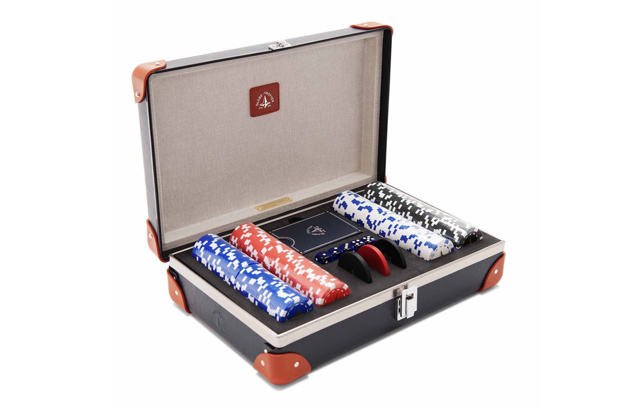 Centenary · Poker Box | Navy/Holiday Orange/Chrome