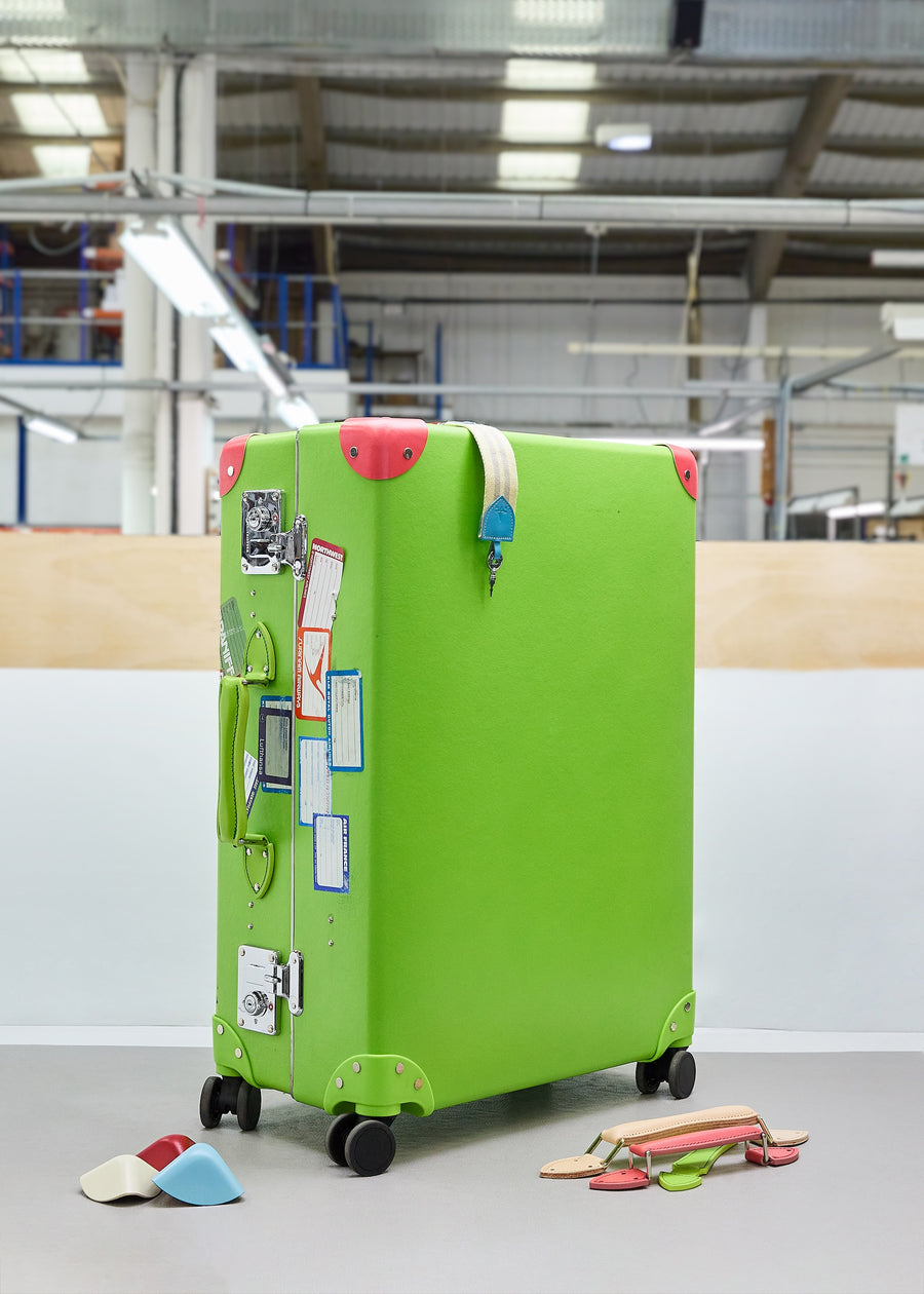 Restoration Edit · Large Check-In | Parrot Green/Pink/Chrome | 0038 – first image