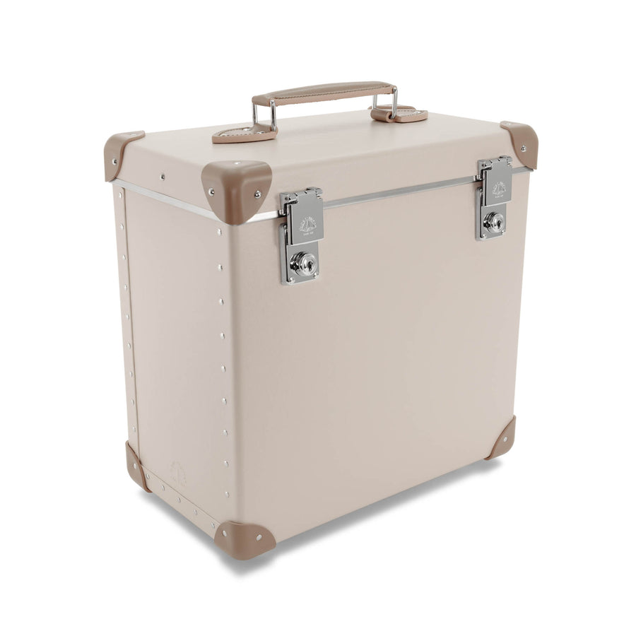 Home Collection · Vinyl Record Case | Chalk/Moss/Chrome – first image