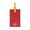 Jet · Luggage Tag | Red/Orange/Chrome