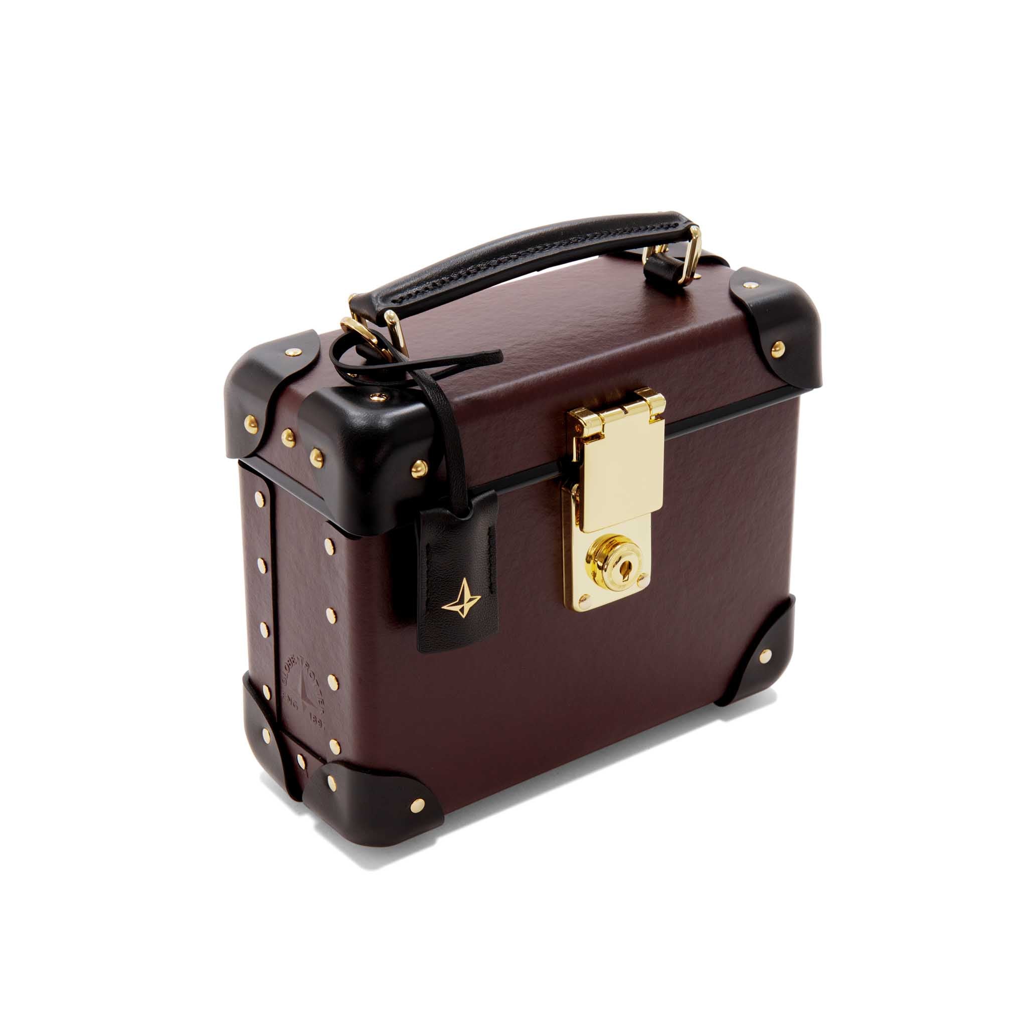 Globe-Trotter | Centenary Handbag | Small | Oxblood | Luxury Bag
