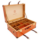 Ambercombie & Kent · The Sundower Trunk | Marmalade/Brown/Gold