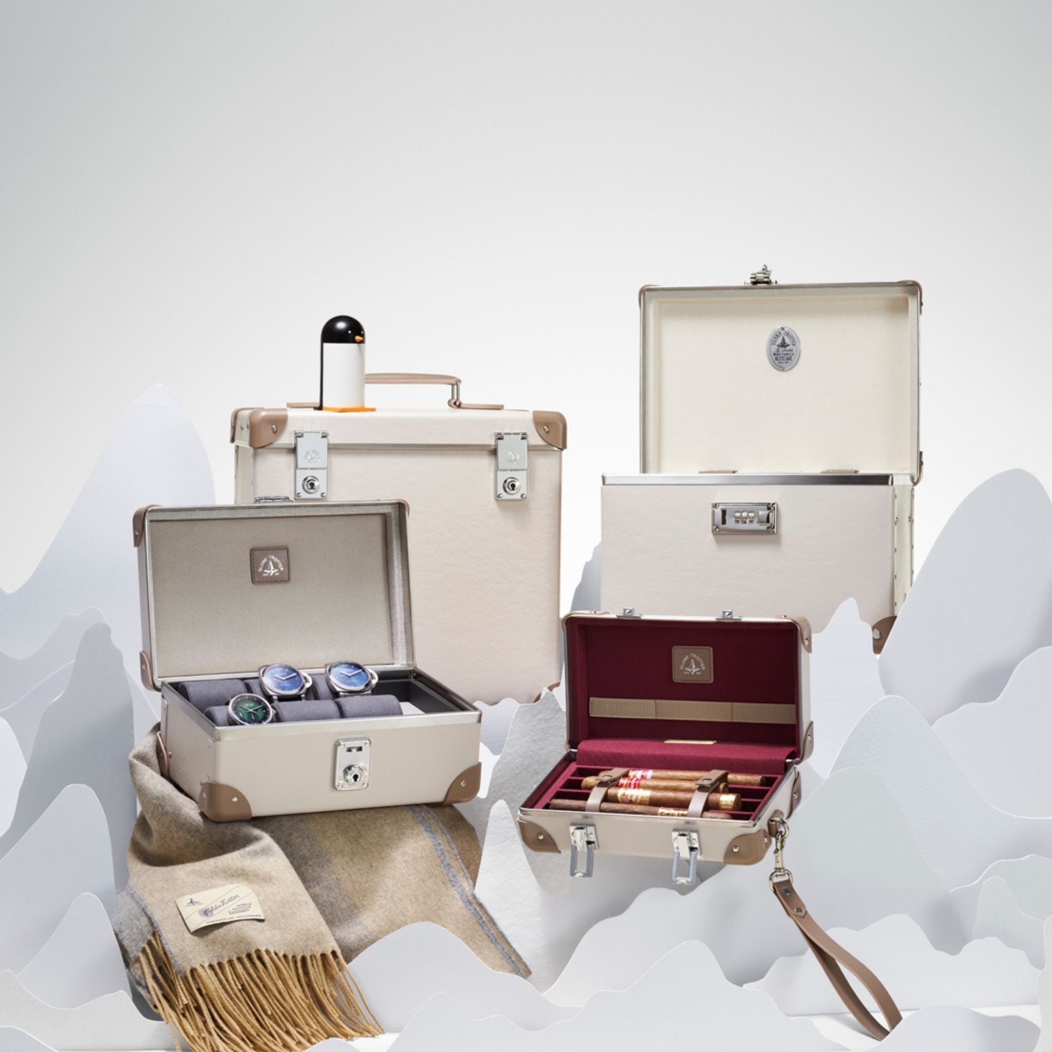 Globe-Trotter | Luxury Record Case | Chalk & Moss | Vinyl Storage
