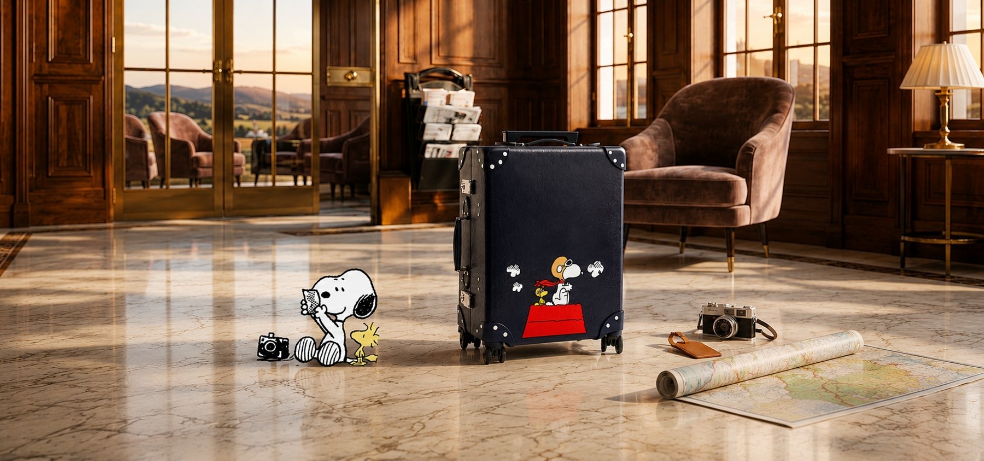 Globe-Trotter introduces a new chapter in its PEANUTS™ collaboration