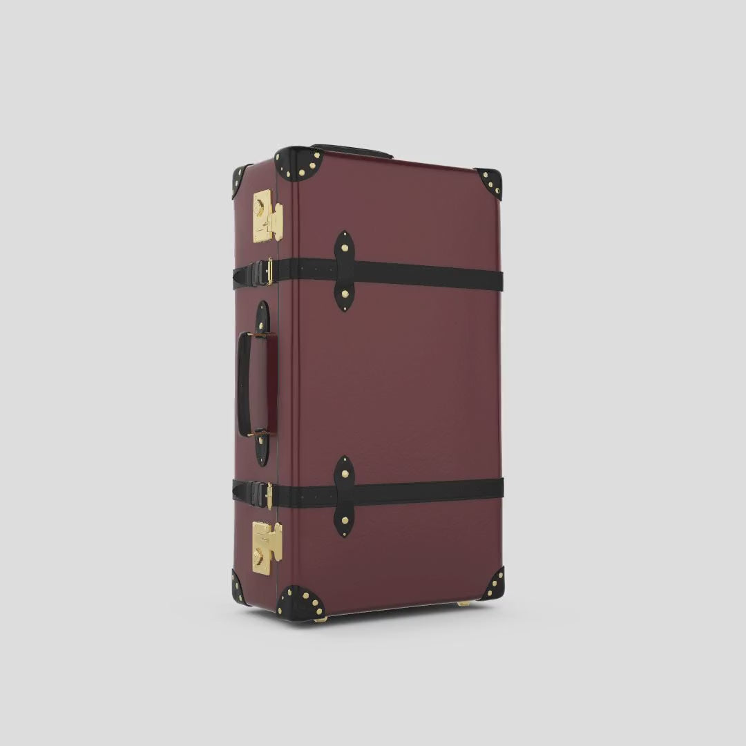 Centenary · Large Check-In - 2 Wheels | Oxblood/Black