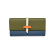 1897 · Flap Over Purse | Multi/Khaki - GLOBE-TROTTER