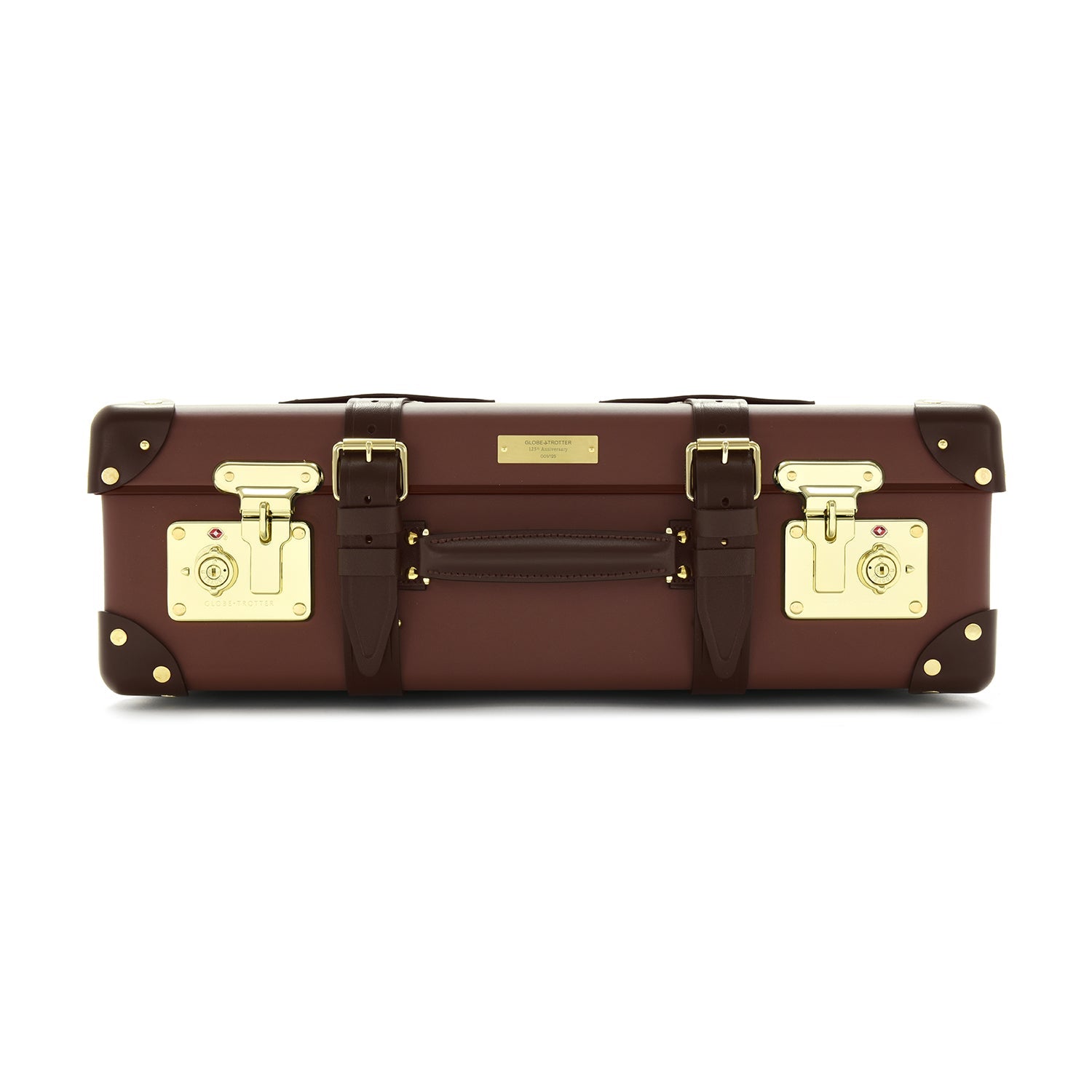 商品画像：GLOBE-TROTTER Centenary Leather-Trimmed Carry-On Suitcase 3