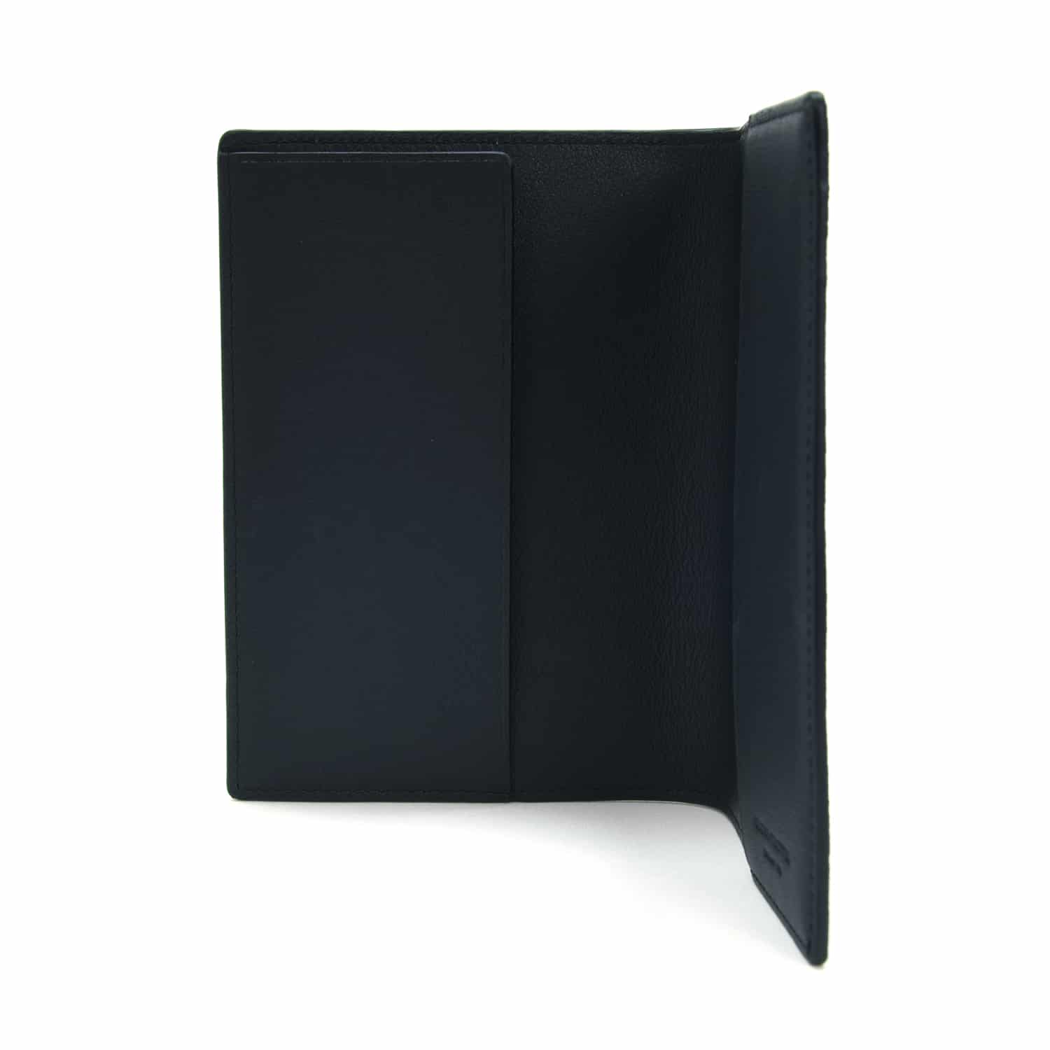 Centenary Leather · Passport Sleeve | Black - GLOBE-TROTTER