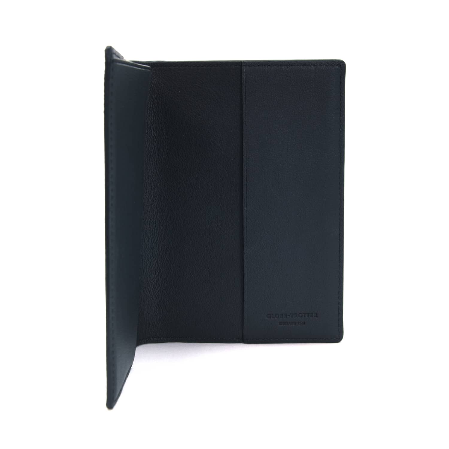 Centenary Leather · Passport Sleeve | Black - GLOBE-TROTTER
