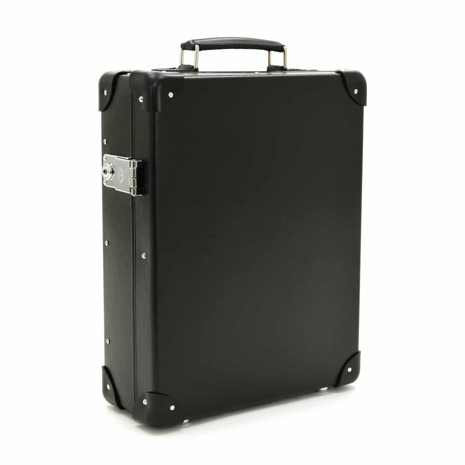 Centenary · 12-Slot Watch Case | Black/Black - GLOBE-TROTTER