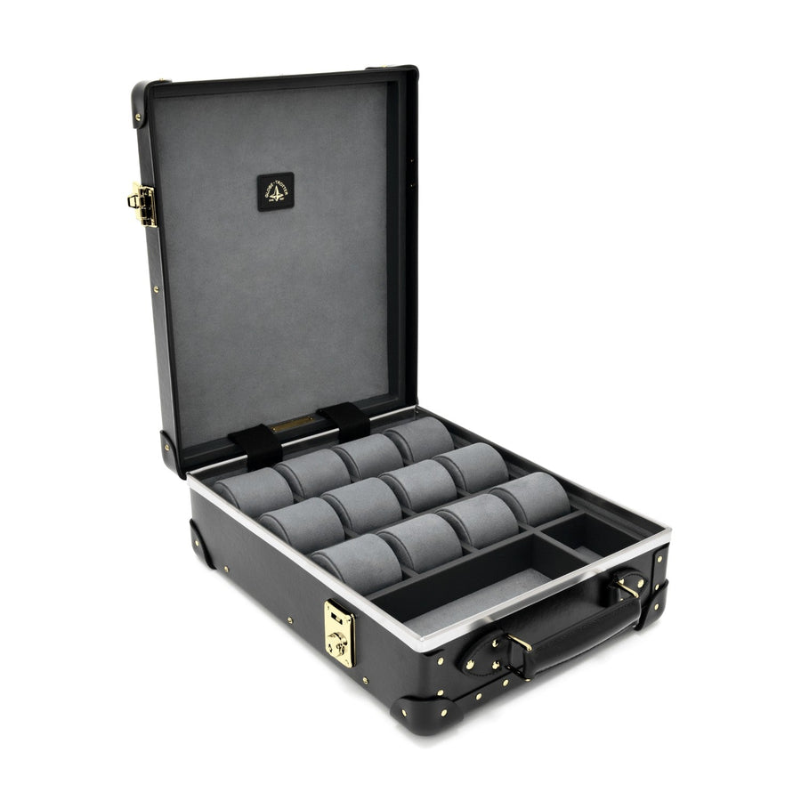 Centenary · 12-Slot Watch Case | Black/Black/Gold – first image